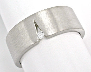 Foto 1 - Original Niessing Brillant-Ring Grau Weißgold, S6006